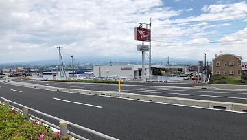 高崎渋川線バイパスから入れます 群馬ダイハツ自動車株式会社
